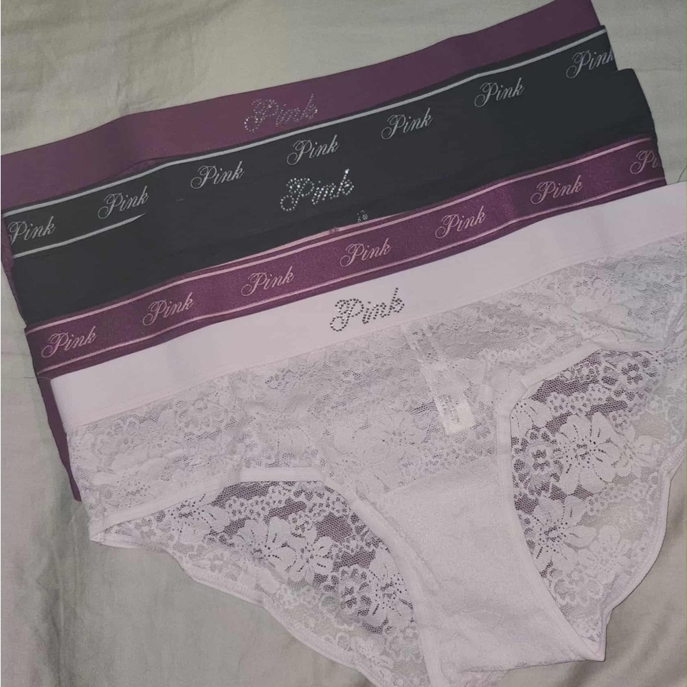 PINK Hiphugger set size Large NIP - Picture 4 of 13